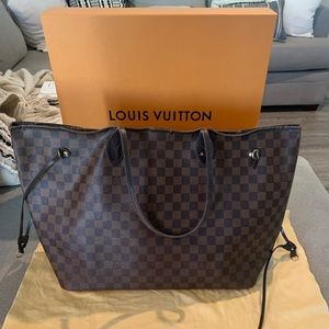 Authentic Louis Vuitton Neverfull GM Ebene Damier